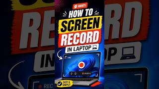how to screen record in laptop #tech #technology #facts #technical