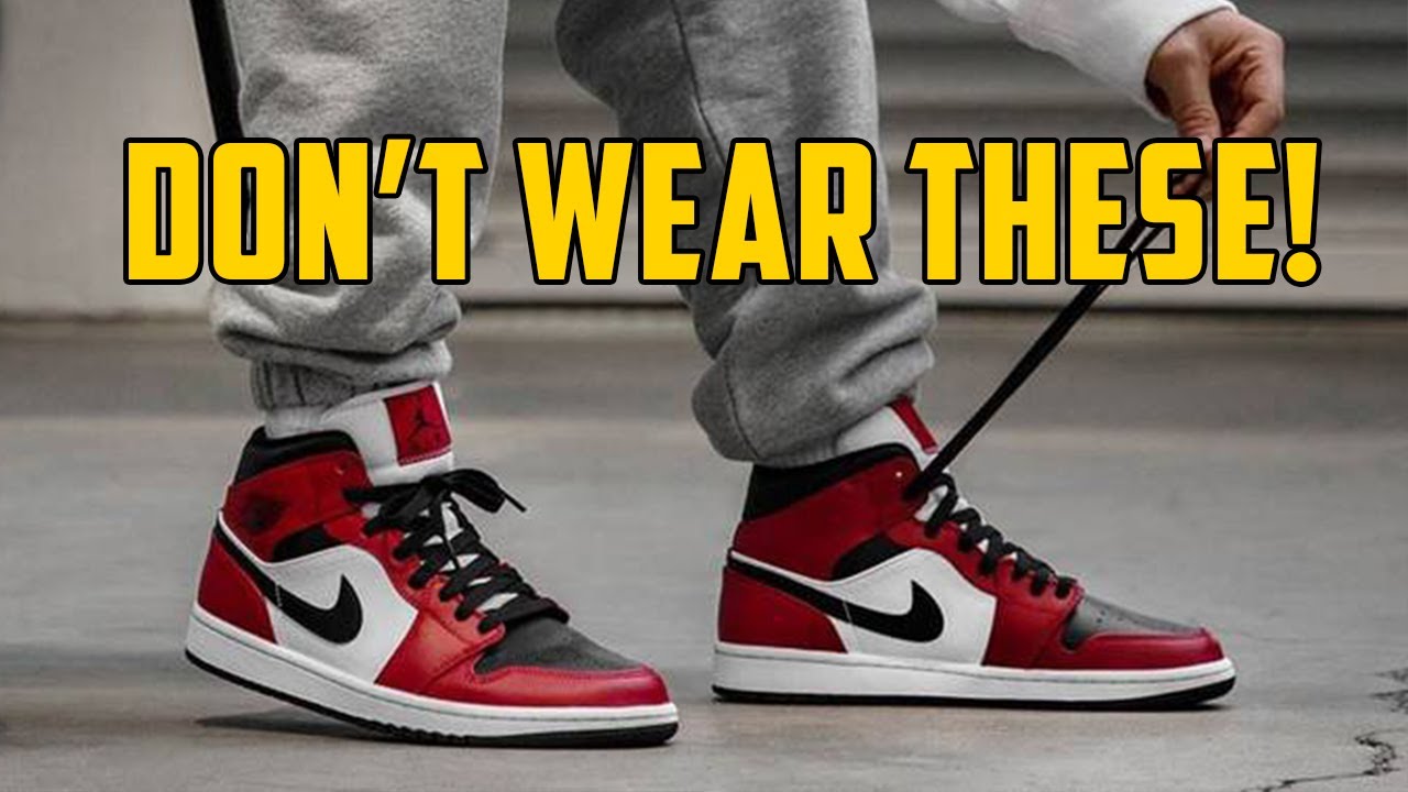 5 Sneakers you should NEVER Wear - YouTube