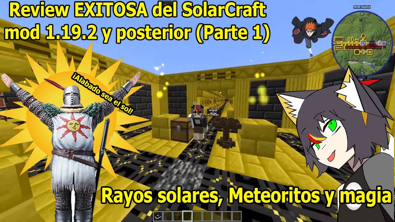 Asi puedes ser el dios del sol en minecraft (Parte 1) | Re Review del ...
