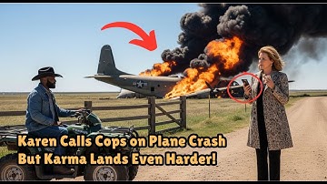 HOA Karen Calls Cops After Plane Crashes on Ranch — Feds Fine Her Instead