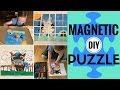 DIY Kids Magnetic Puzzles