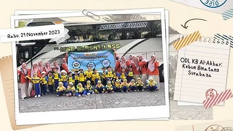 Outdoor Learning KB Al-Akbar: Let