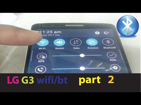 lg g3 wifi problem and bluetooth turning on/off change ic part 2