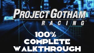 (PGR1) Project Gotham Racing 100% All Medals and Events Complete Walkthrough