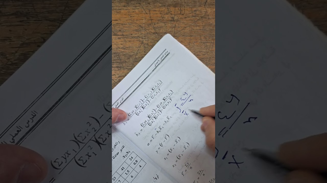 الدرس العملي الثاني الانحدار الخطي المتعدد