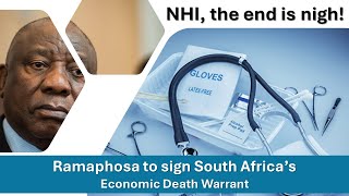 Ramaphosa to seal South Africa's collapsed state fate by signing NHI