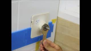ベストセレクトバー　タイル・樹脂壁面用手すり　施工方法
