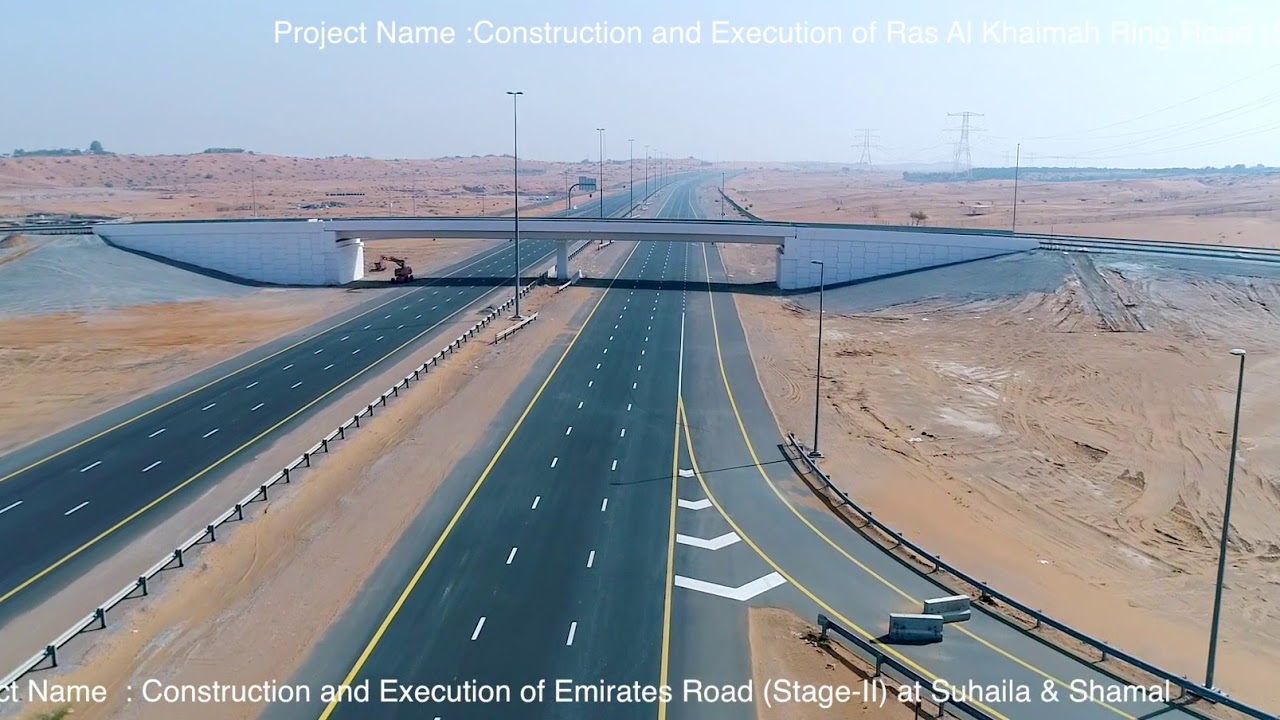 RAS AL KHAIMAH ROAD PROJECT - YouTube