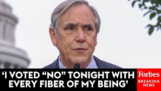 'A Brutal Blow': Jeff Merkley Blasts Vote To End Govt. Shutdown Without Healthcare Extensions