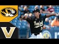 #4 Vanderbilt vs Missouri Baseball Highlights | GAME 3 | College Baseball Highlights 2023