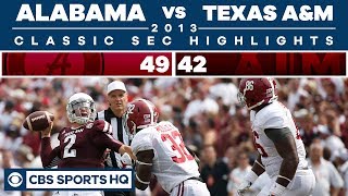 Alabama vs Texas A&M 2013 | Classic SEC Highlights | CBS Sports HQ