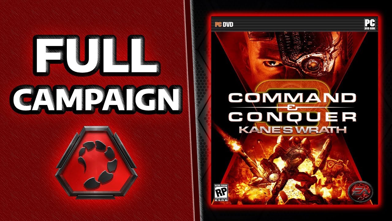 Kane's Wrath Full Campaign Playthrough On Hard Difficulty YouTube