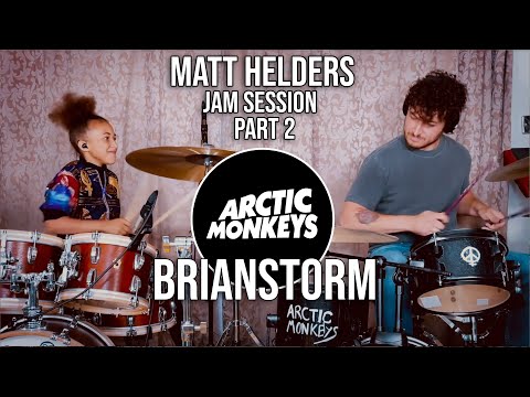 The Matt Helders Jam Session - Part 2 - Arctic Monkeys - Brianstorm