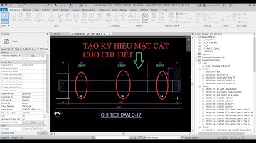 Bài 5.2 Tạo ký hiệu mặt cắt chi tiết cho đối tượng kết cấu với Revit 2020.