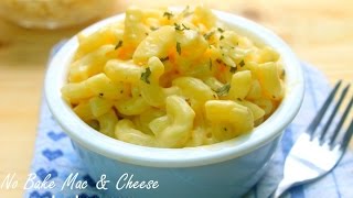 No Bake Mac and Cheese - 4 Basic Ingredients