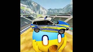 Police SUV Attempts Insane Stunt Jump at Car Jump Arena! #beamngdrive #carjumparena #carjump screenshot 4