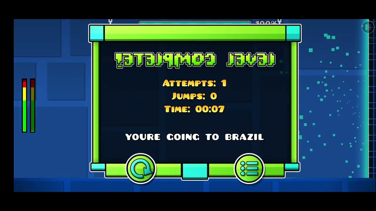 new bug at geometry dash (it works) - YouTube