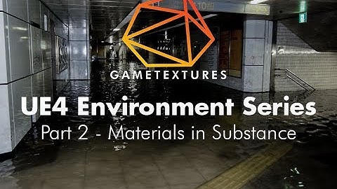 GameTextures Unreal Environment Time-Lapse: Flooded Subway Part 2
