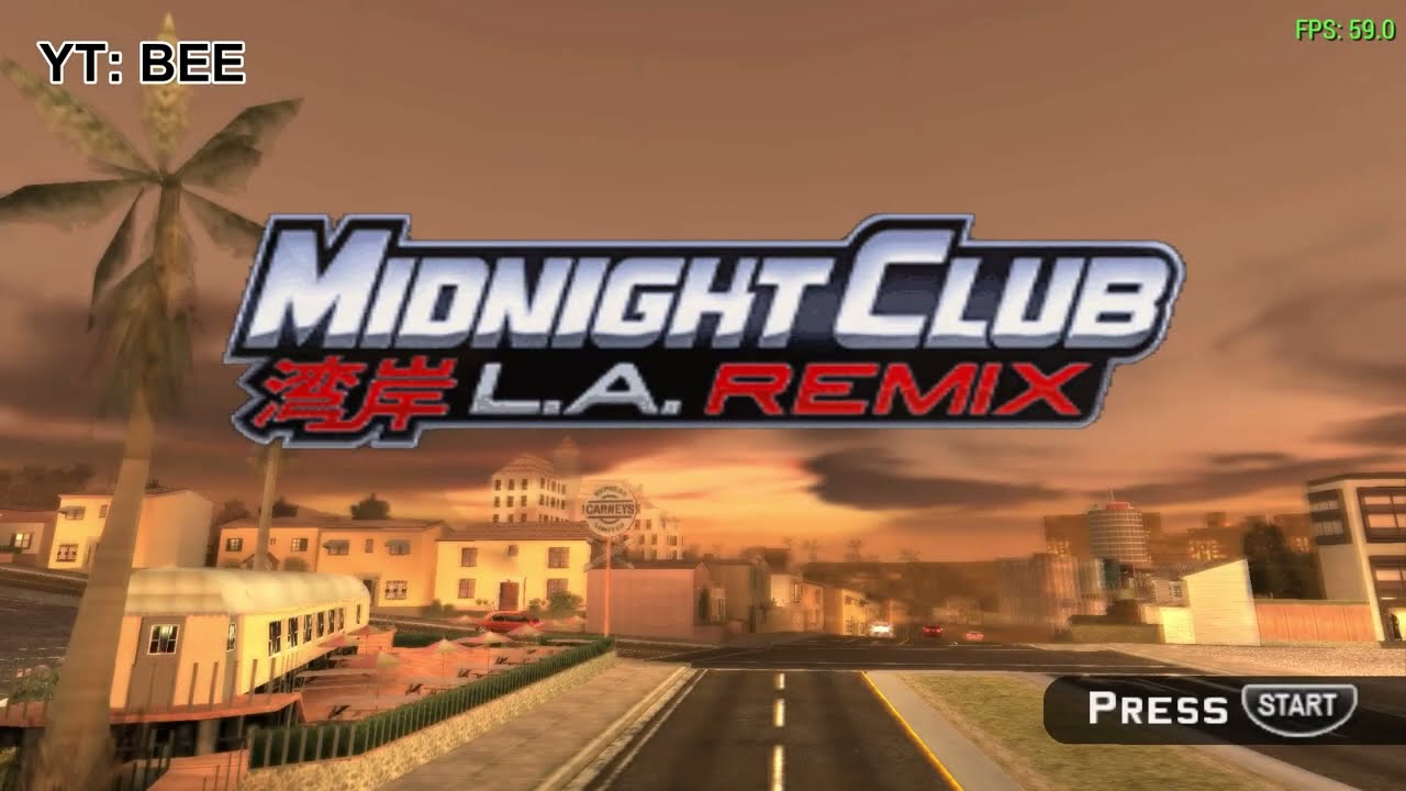 PPSSPP (PSP) Xbox Series X Test (1080p) | Midnight Club L.A. Remix