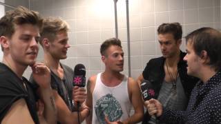 Lawson In The Shower At Radio City Live