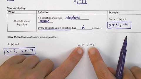 Algebra 1 Section 5.5 Day 1 Video