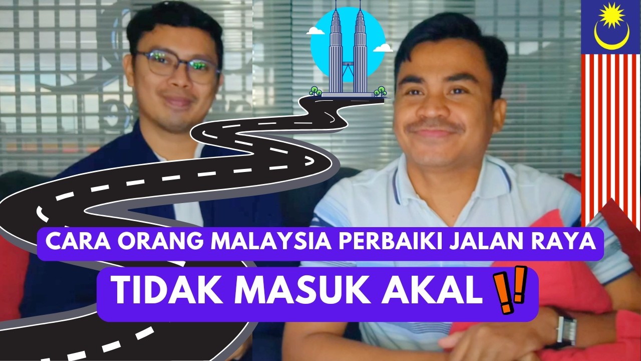 TIDAK MASUK AKAL😲‼️INILAH CARA ORANG MALAYSIA MEMPERBAIKI JALAN RAYA MEREKA