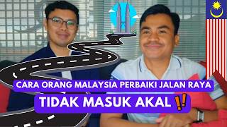 Download Lagu TIDAK MASUK AKAL😲‼️INILAH CARA ORANG MALAYSIA MEMPERBAIKI JALAN RAYA MEREKA MP3