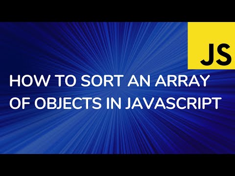 How To Sort an Array of Objects in JavaScript