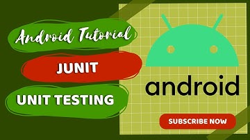 Android  Studio Tutorial - Unit Testing
