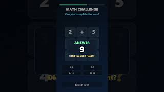Quick Math Challenge – Beat the Timer!