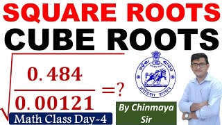 Square Roots & Cube Roots|Math Class Day 4|Basic Concept & Tricks|Zero to Hero Classes|PEO,JA,RI,ARI