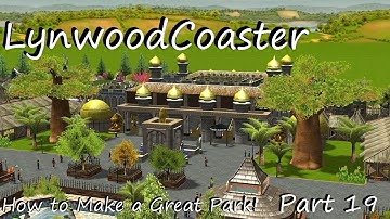 RCT3 How to make a good park (No Custom Scenery) Part 19 - Dolphin/Whale Shows