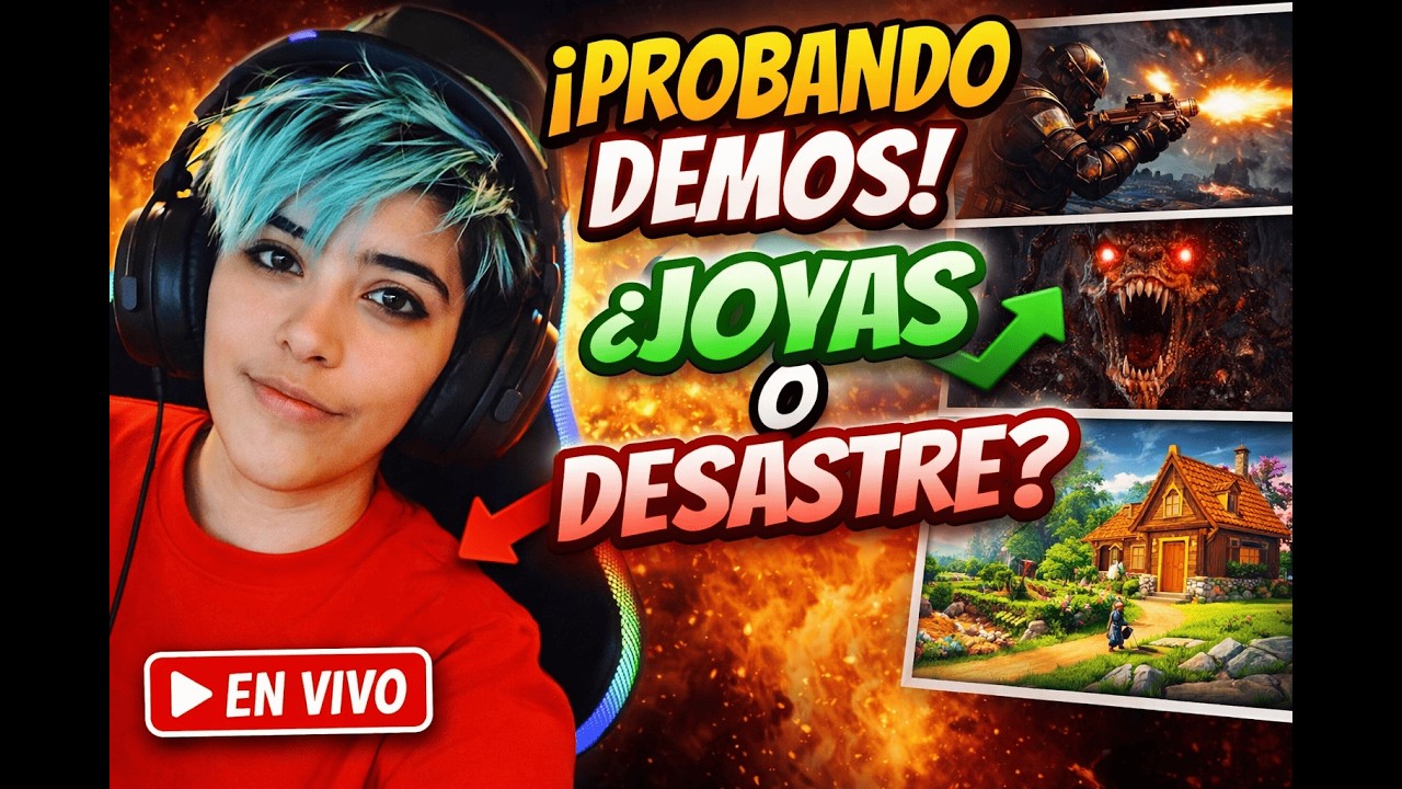 Directo probando demos y quizá Ufophilia 👽 | Hoy juzgamos sin piedad ...