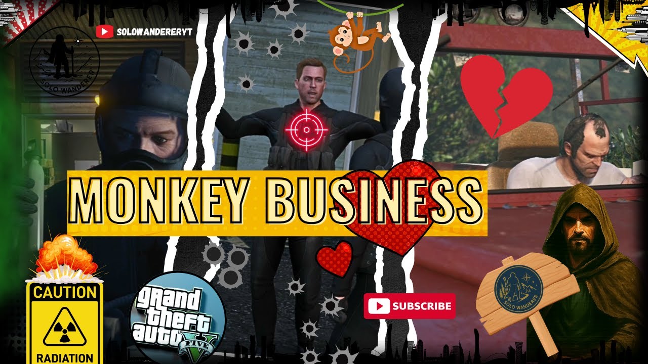 GTA 5 – Monkey Business Mission💥| Trevor's heart is broken💔