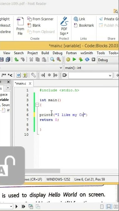 Printf() Function in C language to display Output on Screen - YouTube