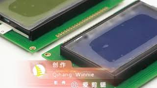 Monochrome LCD Display Module COB Connection 12864 Graphic STN HTN FSTN