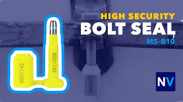 High Security Bolt Seal MS-B10