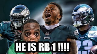 Athlete Statistics Eagles Kenneth Gainwell Will Be The Starting Running Back