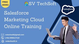 Salesforce Marketing Cloud Online Training Demo from SV Tech Soft screenshot 5
