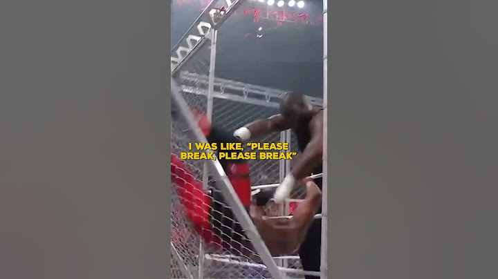 Omos Threw Bobby Lashley Thru The Cage!