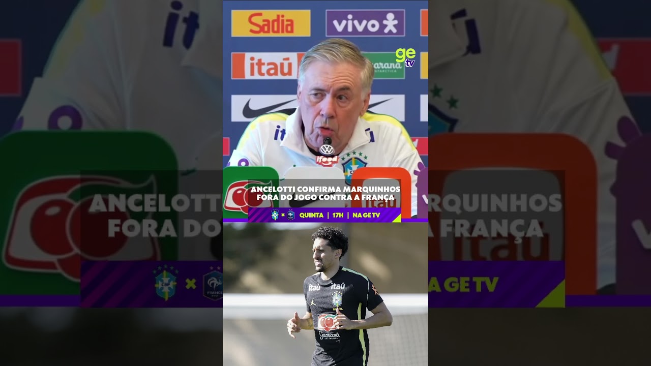 MARQUINHOS FORA CONTRA A FRANÇA | #shorts | ge tv