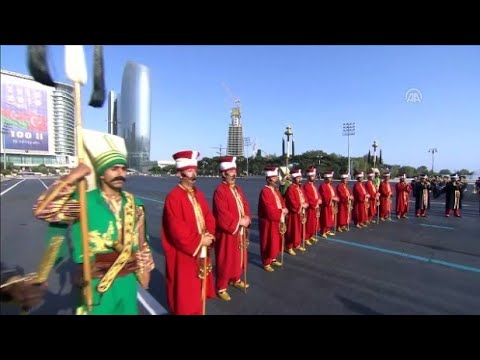Bakı-nin Qurtuluşu 100-il - Möhtəşəm Hərbi Parad - Əliyev/Erdogan [ AZERBAYCAN - TÜRKIYƏ ] Ordusu