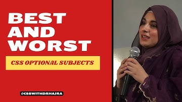 Best and Worst CSS optionals| The ultimate guide| CSS/PMS| Dr Hajra
