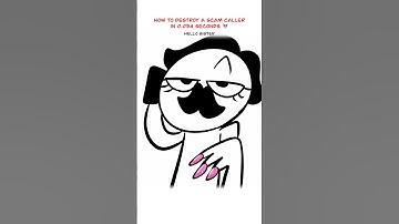 Scam Call 😳 (Animation Meme) Anim: RedFlowerCrown #shorts