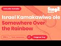 Somewhere Over the Rainbow - Israel Kamakawiwo'ole (Karaoke Ukulele)