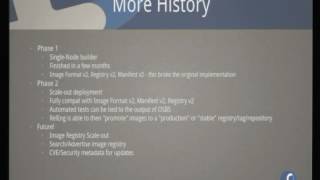 DevConf 2017 - Day 2 12:30 - 13:30 - multiple cams - Lessons from deploying a docker image...