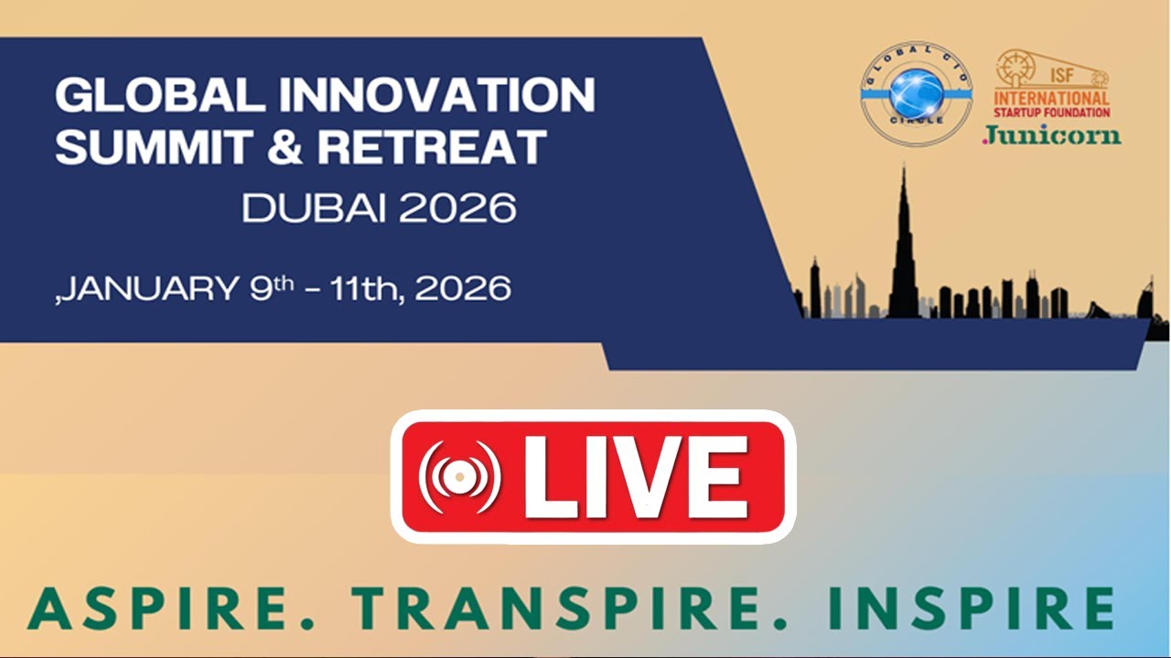 LIVE | GLOBAL INNOVATION SUMMIT & RETREAT DUBAI 2026 | hmtv - YouTube