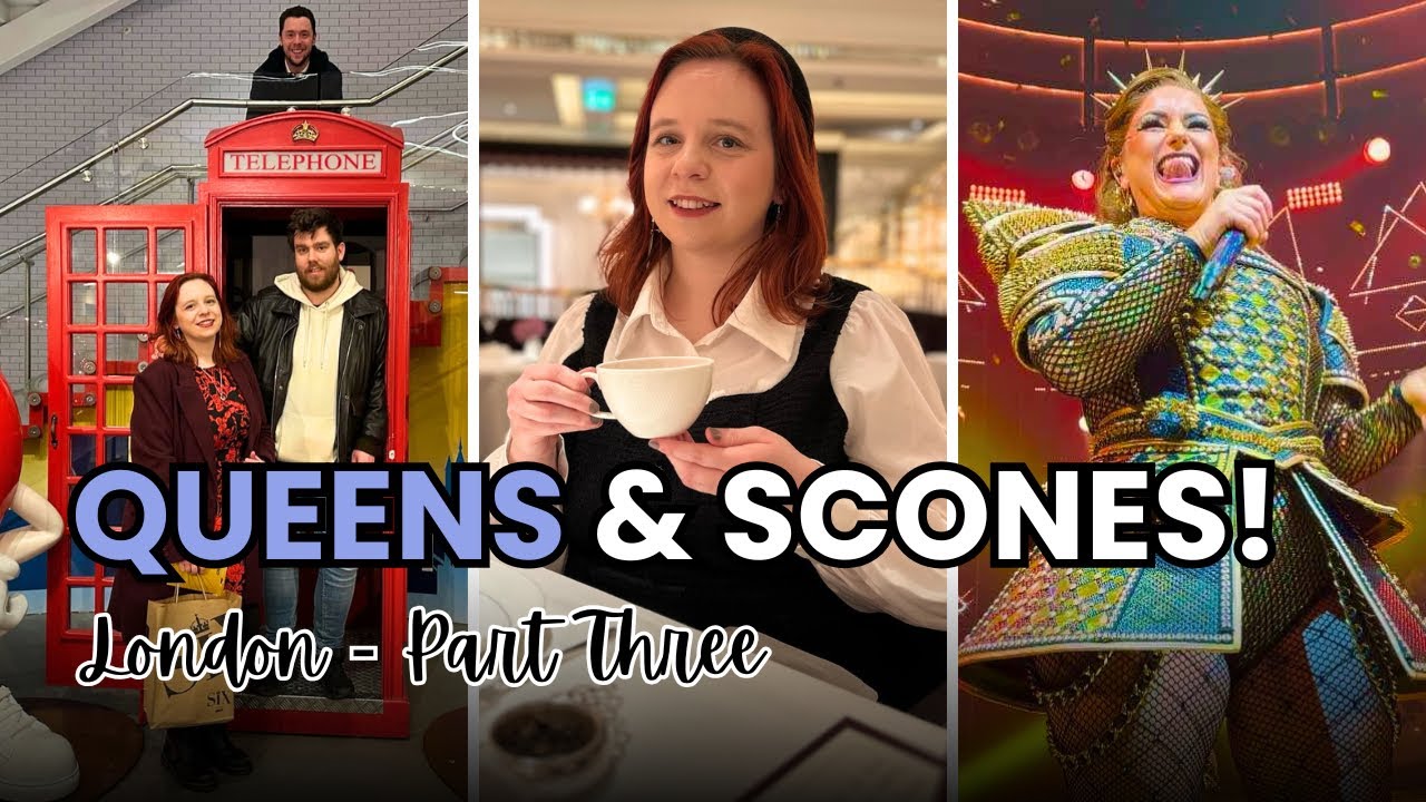 The West End & Cream Tea! ☕️ | Harrods, Six the Musical & M&M World | London Trip 2025 - Part Three