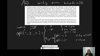 AD - Dynamic Programming (Poems in 3D Backwards)