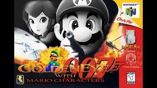 GoldenEye 007 N64: With Mario Characters Version 3.05 (StupidMarioBros1Fan)-No Commentary)